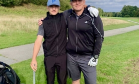 Isaga golfi mängimine