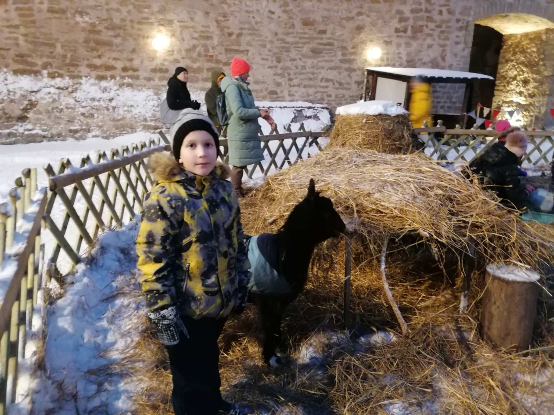 Käisime jõuluajal Narva linnuses